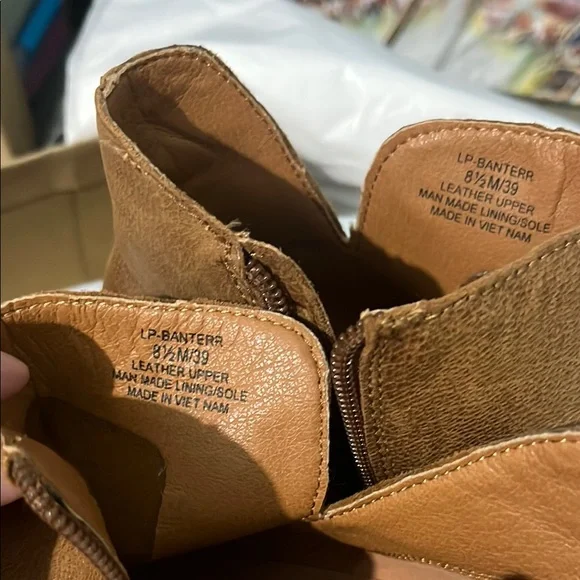 Lucky Brand Tan Chelsea Boots Timeless Design - Picture 4 of 12